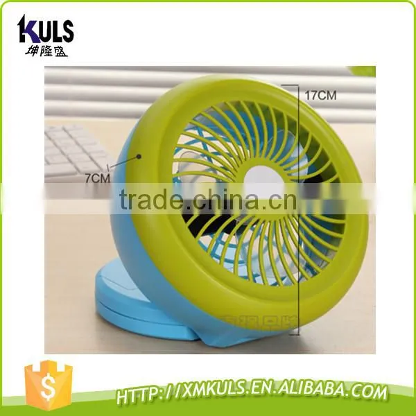 Big Discount Super Mute Mini Electric Silent Portable Cooler Cooling Desktop Desk USB Fan photo-2