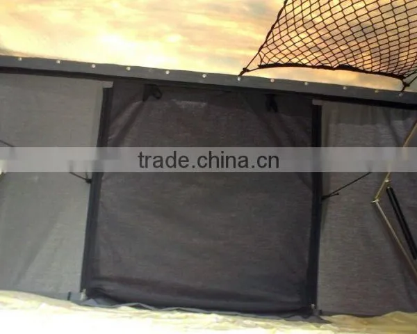 4x4 Offroad Aluminum Pop up Camper Hard Shell Roof Top Tent Car photo-6