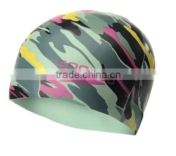Personality Hot Sale Ear Protection Swim Cap photo-5
