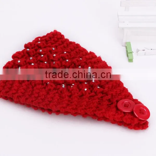 2015 Hot Sell Stock Crochet Head Wraps Crochet Knit Headwrap photo-3