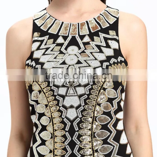 2017 Bodycon Woman Vintage New Fashion Lady Dress photo-2