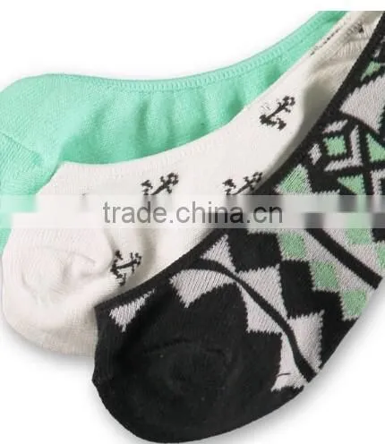 Wholesale Cheap Custom Girls No Heel Socks photo-5