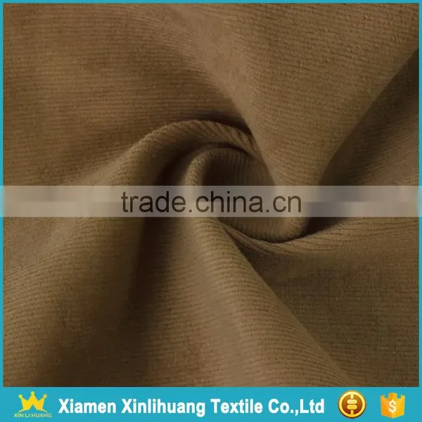 High Quality 21 Wale 100% Cotton Spandex Corduroy Fabric for Pants photo-2