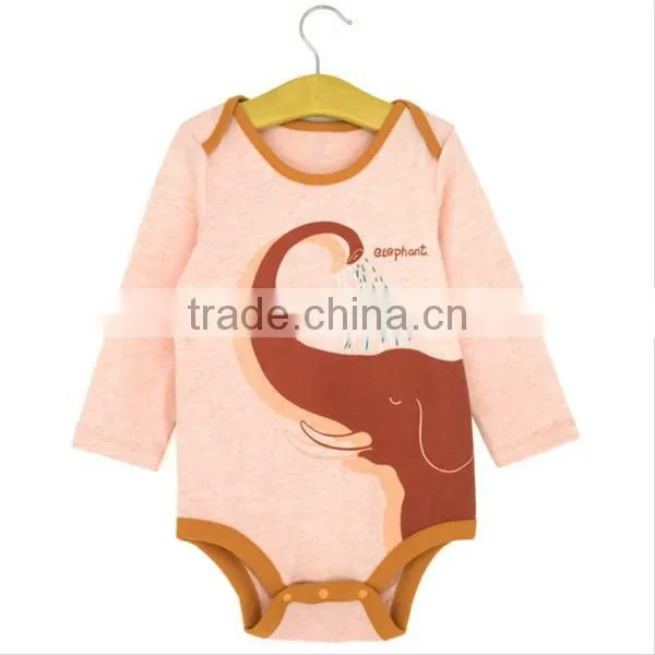 Breathable Cute Animal Clothes Funny Baby Rompers Cotton photo-2
