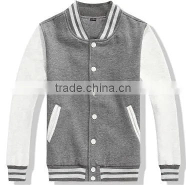 Wholesale Men Winter Jacket Promotional Plain Stand Collar Jackets With no Hood photo-2