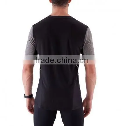 New 100% Polyester Blank Customized Technical Marathon Running Gym Sportwear t Shirt Wholesale Cheap photo-5