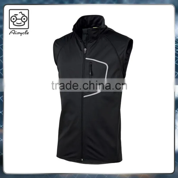 2016 2 in 1 Urban Bike Soft Shell Black Jacket for Man photo-3