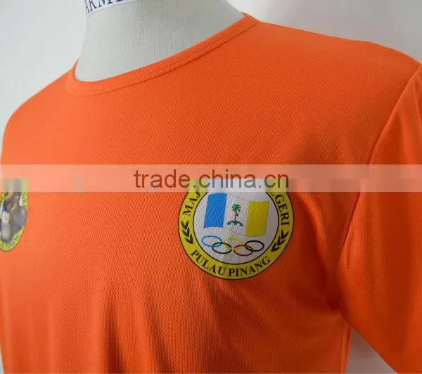 100 Polyester Dri Fit Men's Sports T-shirts Custom Round Neck Dri Fit t Shirt photo-2