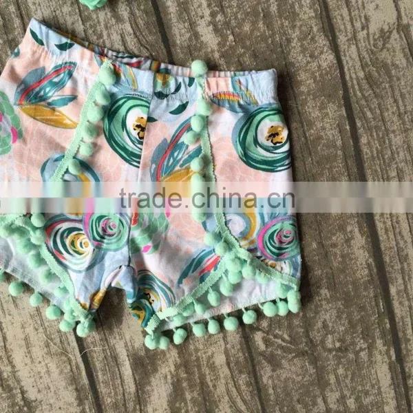 Baby Girls Summer Clothes Girls Children LIVE FREE Girl Outfits Kids Arrow Outfits Mint Top With Shorts With Accessories photo-4