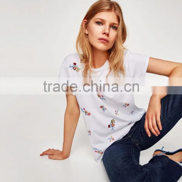 China OEM Service Design Fashionable Style Best-Selling 160g 100% Cotton Short Sleeve O-Neck T Shirt photo-4