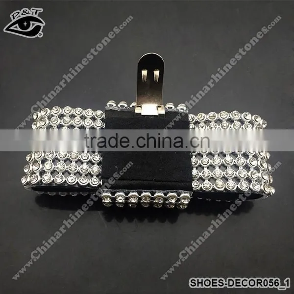 New Design Rhinestone Mesh Clip for Shoes Glass Ornament Shoe Clips photo-3
