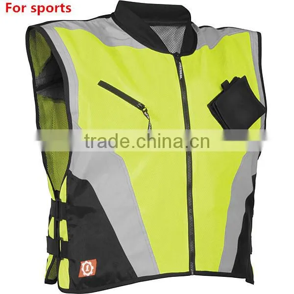 EN471 Elastic Customized High Visibility Reflective Safety Vest Manufacture photo-2