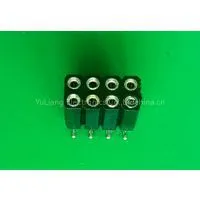 Female Headers Supplier Wholesale 2.54mm Pitch Double Row SMT Type Round Pin Female Header