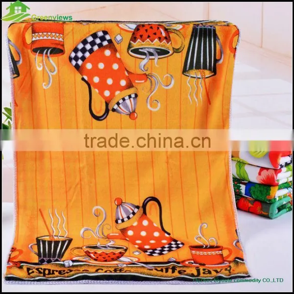 Microfiber Plain Coloured Tea Towel Standard Tea Towel Size Linen Tea Towels photo-5