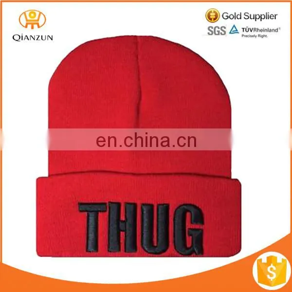 Qianzun Free Knitting Pattern Mens Beanie Hats photo-2