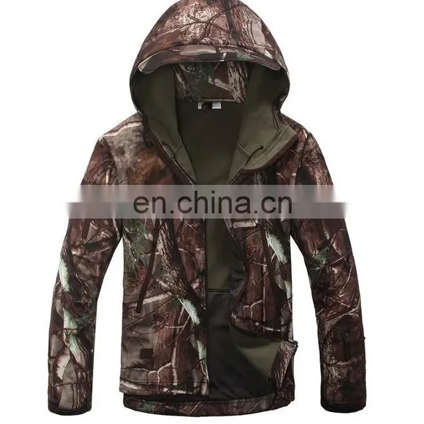 Forest Camo Jacket, Waterproof Softshell Hunting Jacket, Breathable Fish Jacket photo-2