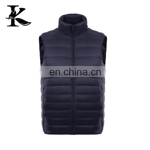 Packable Ultralight Sleeveless Coats Men Winter Feather Down Vest Jacket photo-4