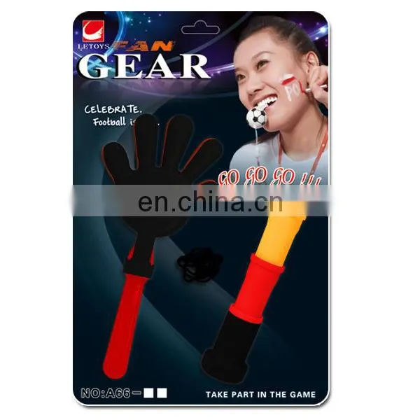 Spain Football Game Fan Plastic French Horn With Flag photo-3