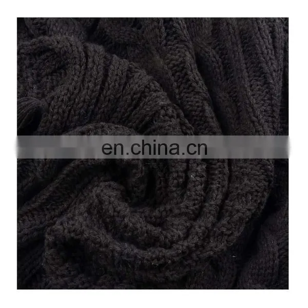 TOROS Girl New Design Black Long Fringe Sexy Knitted Winter Sweater Dress photo-5