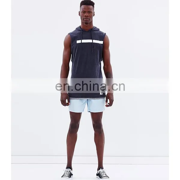 Dropped Armhole Sleeveless Longline Compression Burnout Dri Fit Fitness Cotton Bodybuilding Sublimation Mens Tank Top photo-5