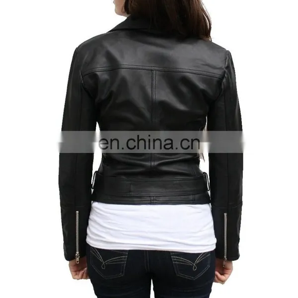 Cowhide/ Sheepskin/ Napa/ Goatskin Leather Jacket, Leather Jacket, HLI-fine Quality Leather Jacket photo-4