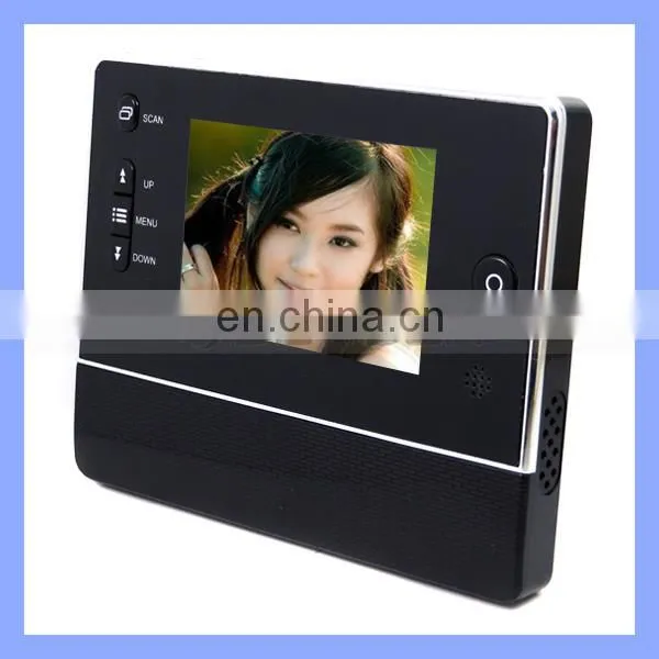 3 Inch LCD Digital Door Peephole Viewer 120 Degrees Camera Photo With Doorbell photo-2