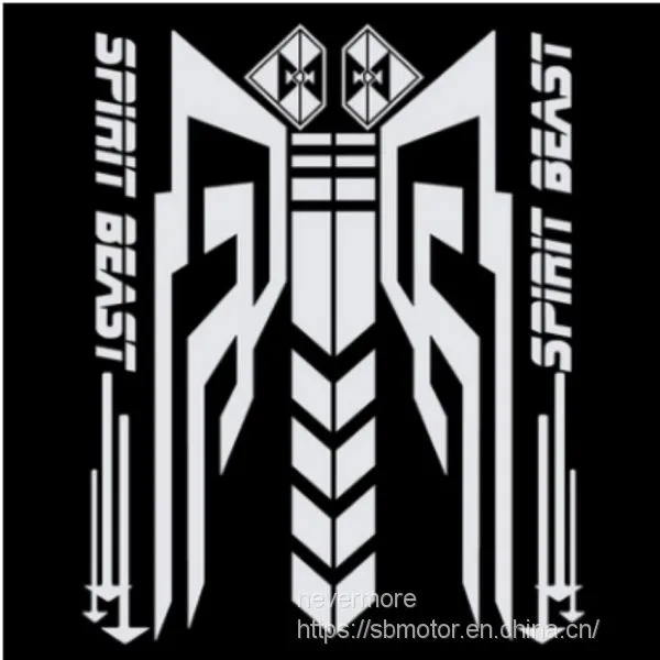 Spirit Beast Motorcycle Modified Body Sticker Cool Styling BL-401 photo-4