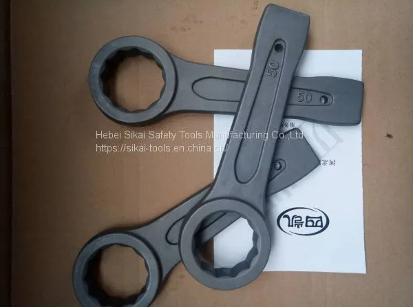 Factory Direct Sale Carbon Steel Slogging Ring Spanner photo-2