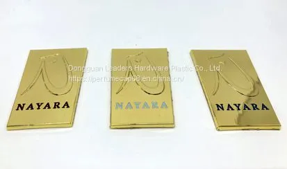 Gold Zamac Label