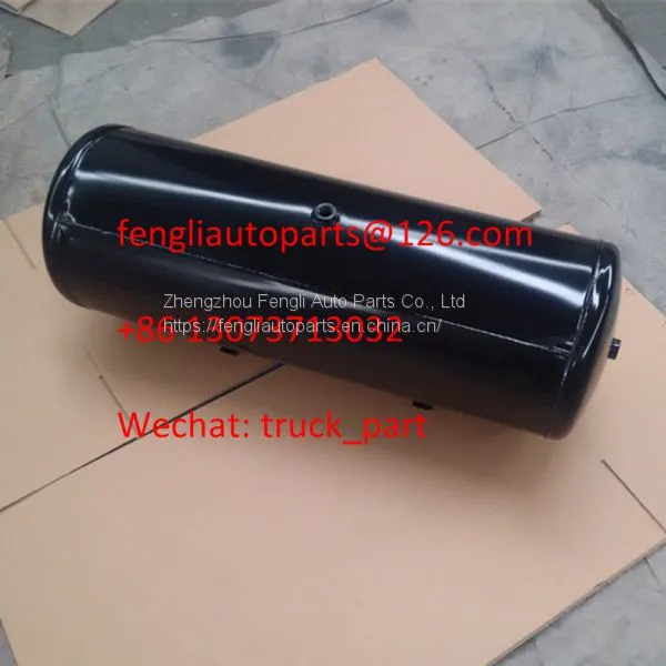 Truck Brake System 40L Black Powder Coated Tralier Steel Air Tanks photo-4
