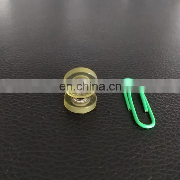 LOW VOICE PU Urethane Polyurethane Rubber Coated Bearing Wheels PU68312-3 Polyurethane Load Bearing Wheels photo-5