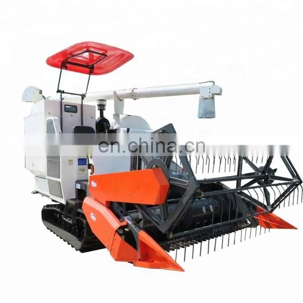 Wubota 4LZ-4.5 Good After-sale Service Cheap Price Rice Harvesters Harvesting Machine Kubota Harvester for India photo-2