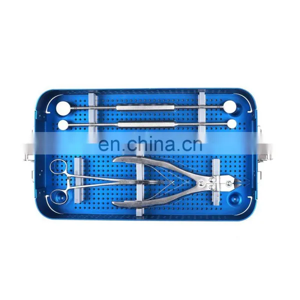 High Quality Orthopedic Titanium Mesh Cage Surgical Instruments Set for Fixation Instrument photo-3