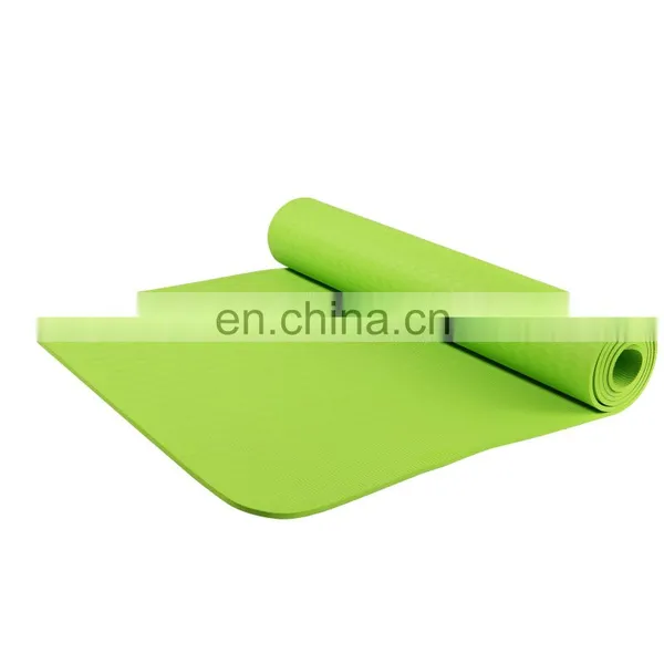 SGS REACH Confirm Non Slip Custom Print ECO PVC TPE CORK RUBBER Yoga Mat photo-5