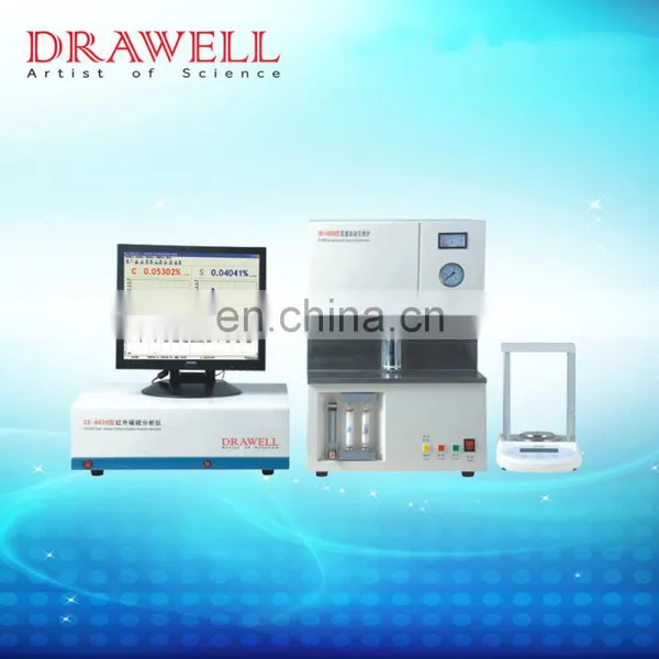 Drawell 8620 CS Analyzer Arc Infrared Carbon Sulphur Analysis Instrument photo-4