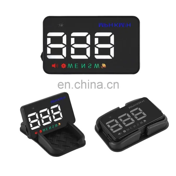 2020 Car GPS HUD Head Up Display Projector Overspeed Voltage Alarm Water Temperature Rotor photo-6