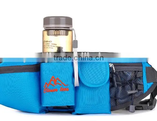 Outdoor Sports Fanny Waist Pack Unisex, Adjustable Strap Travel Sport Running Waist Bag With Water Bottle Storage Mesh Pocket photo-3