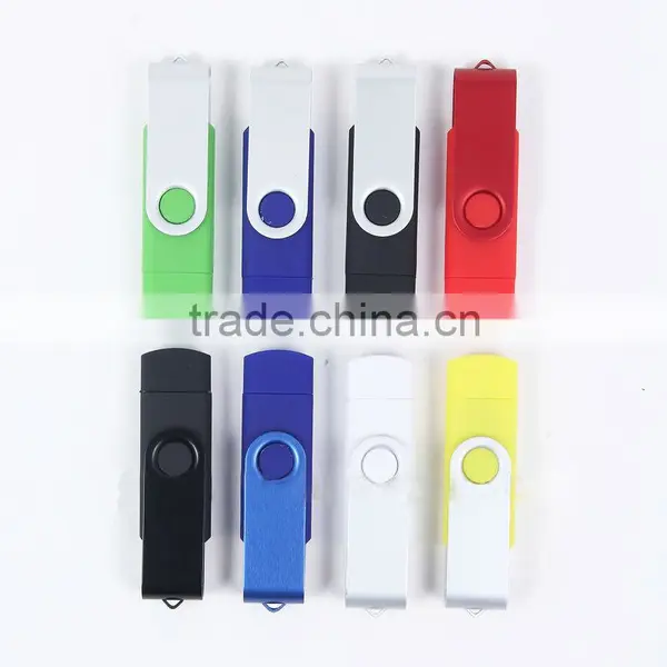 Otg 32MB-64GB Mini Usb Flash Drive With Rotating Styple photo-2