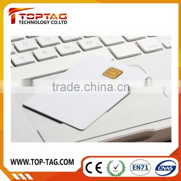 PVC White Blank Smart Contact ic Card photo-4