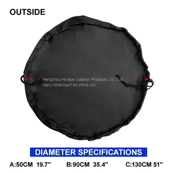 Wetsuit Changing Mat With Storage Bag photo-2