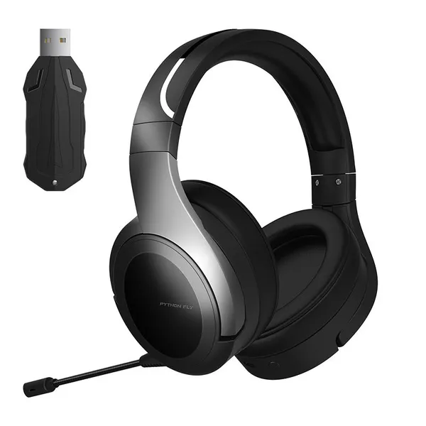 HZ 2.4G Wireless Gaming Headset Virtual 7.1 Surround Sound Headset With Detachable Microphone PS4/PC Gaming Headset