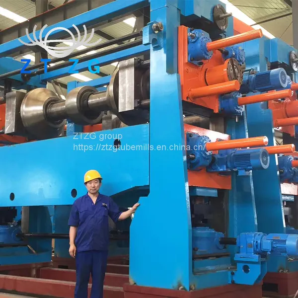 Long Service Life Pipe Mill ERW Tube Machine Steel Pipe and Profile Production Line