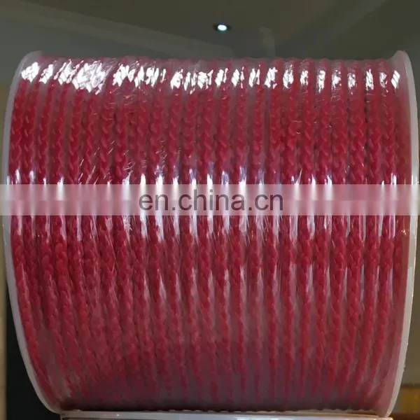 3mm/4mm/10mm/16mm Colored 3-strand Cotton Twisted Rope photo-2