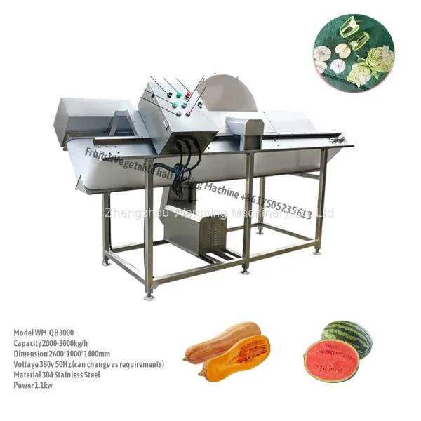 Winter Melon Watermelon Pumpkin Papaya Cantaloupe Apples, Pears Cutter Fruits&Vegetable Half Cutting Machine photo-3