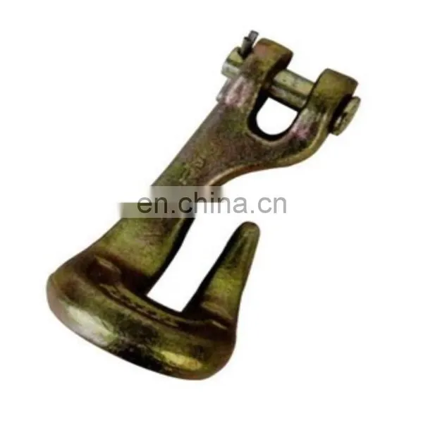 OEM Forging Alloy Steel Ringging Hardwared Galvanized G80 Eye Bend Hook photo-2