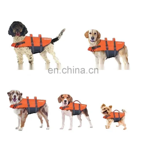 2022 Hot Sale Dog Life Jacket Waterproof Comfortable Dogs Life Vest for Pets Swimming photo-3