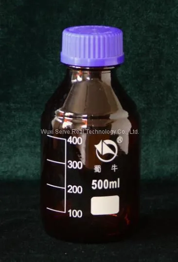 Reagent Bottles White Brown Color With Cap Stopper photo-2