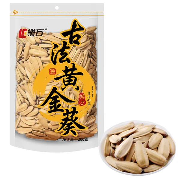 Wholesale White Roasted Sunflower Seeds With Multi-Flavor 200g Factory Price Nuts Snacks Brand Le Fang Traditional Process Series