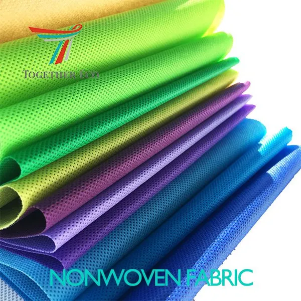 Polypropylene Non-woven Fabric Material Rolls Nonwoven Fabric Rolls for Bag Production Non Woven Jumbo Roll photo-3