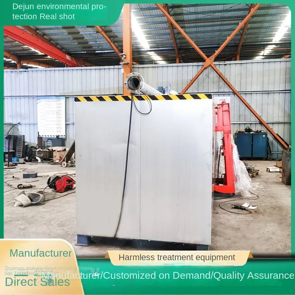 Supply Bio-degradation and Harmless Treatment Equipment for Dead and Sick Pigs, High-temperature Bio-degradation Machine photo-3